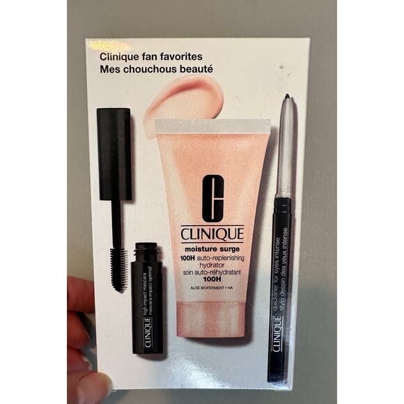 Clinique Fan Favorites - Moisturizer, Mascara, & Eyeliner - Picture 1 of 3